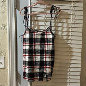 Adjustable mini dress